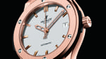 Hublot classic fusion king gold opalin_angle view